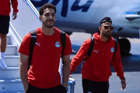 بعثة منتخب مصر تصل دالاس استعدادًا لمواجهة أستراليا